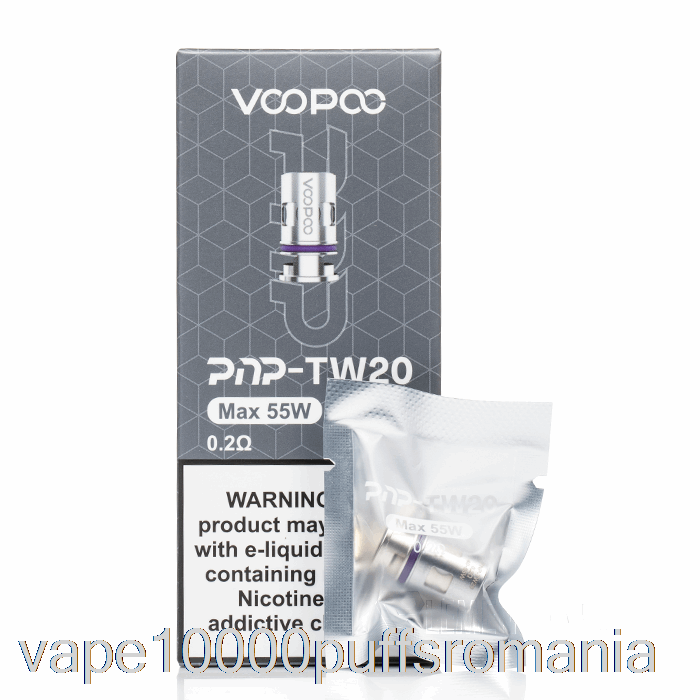 Vape Romania Voopoo Bobine De Schimb Pnp Bobine De Plasă 0,20ohm Pnp-tw20